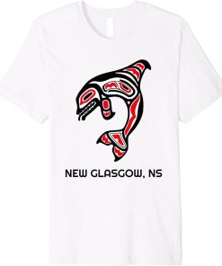 New Glasgow NS Native Indigenous Orca Killer Whales Premium T-Shirt