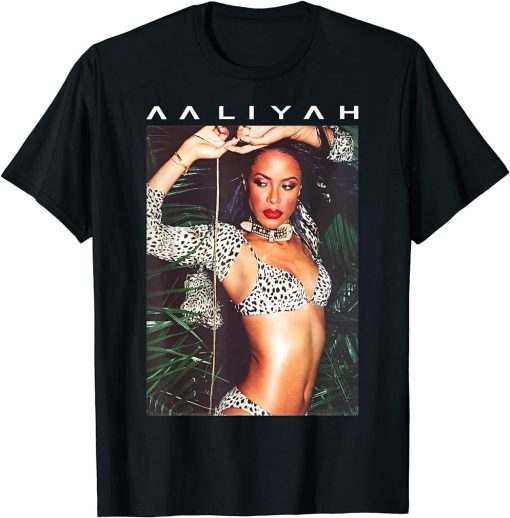 Animal Print Aaliyah Photo T-Shirt